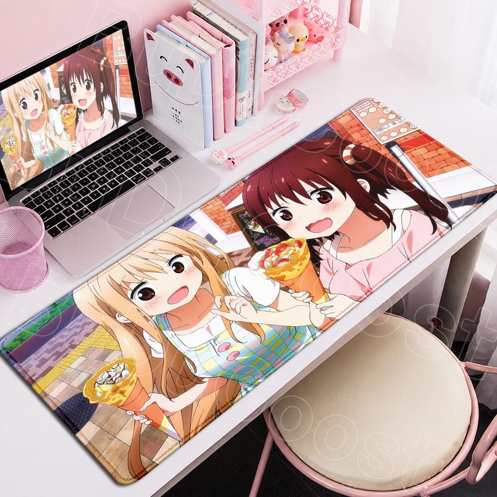 Kawaii Girl Doma Umaru Laptop E-sport Gaming Desktop Mats PC Rubber Accessories XXL Himouto Umaru-chan Non-slip Anime Mouse Pads