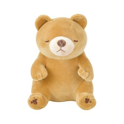 Livheart Premium Schläfrige Tiere Maron Sitzende Figur Klein Insgesamt Flauschig und Kissen, (18cm Länge), Weich, 48261-30