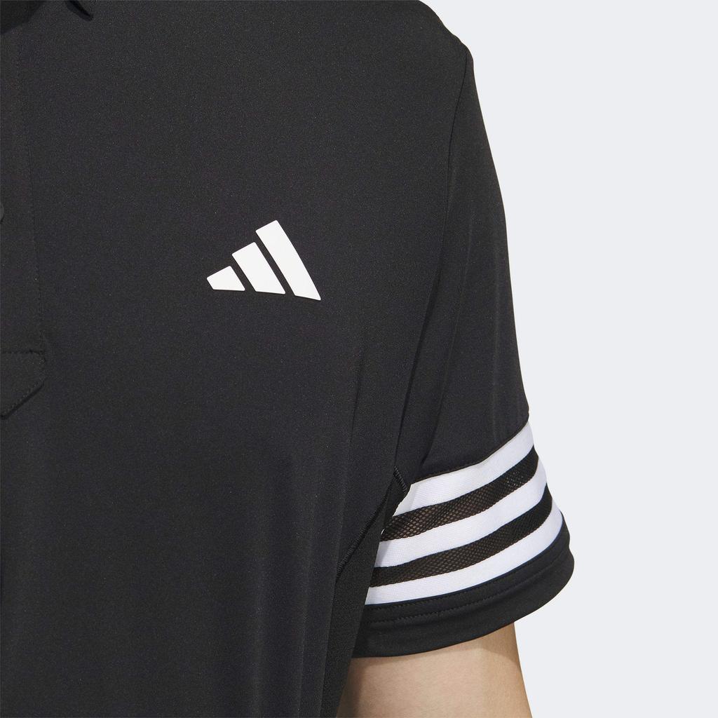 Adidas Aeroready Color Block Short Sleeve Polo Shirt Men Polo Shirts Black IN9057