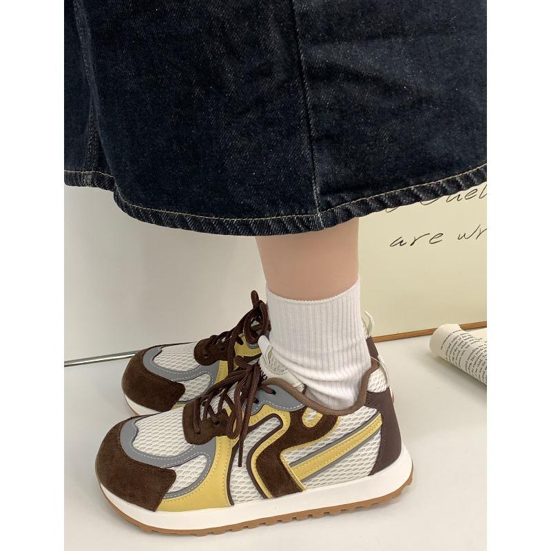 New product hot sale summer new ugly cute big head mesh breathable sports shoes casual shoes 3074