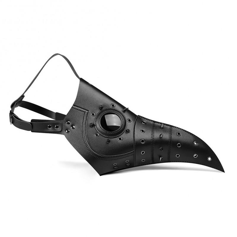 Halloween Punk Medieval Plague Doctor Bird Beak Mask Cosplay Costume Party Props
