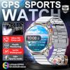 New Outdoors Military GPS Sports Smart Watch Women Dual-Band GNSS Compass Altimeter 3ATM Waterproof BluetoothCall Smartwatch Men
