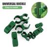 10Pcs/Set Plant Trellis Connector 8mm/11mm/16mm Heavy Duty Rotatable Plant Support Garden Climbing Rattan Flower Stent Stake Clip Gardening