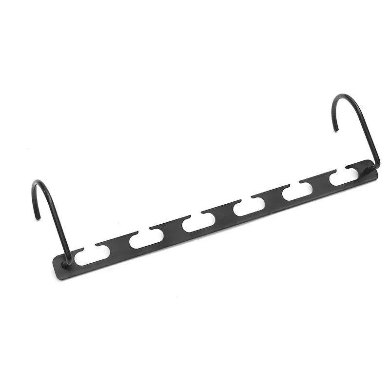 Portable Trouser Rack Hangers Household Stainless Steel Folding Pant Rack Tie Hanger Shelves Closet Convneince Organizer