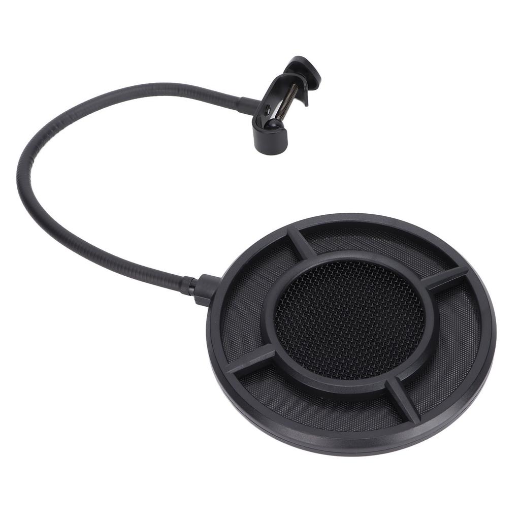 Microphone Filter Double Layer Metal Mesh 360 Degrees  Rotation Compact MiC Accessories for Recording Enthusiasts