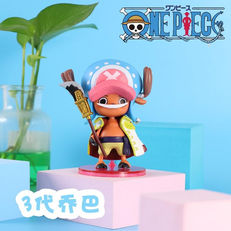

One Piece Tony Chopper Anime Figure Cos Roger Luffy Zoro Ace Usopp Sanji Shanks Buggy Action Figurine Model Toys Doll NO box