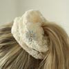 Dana Burton Daisy Flower Scrunchie