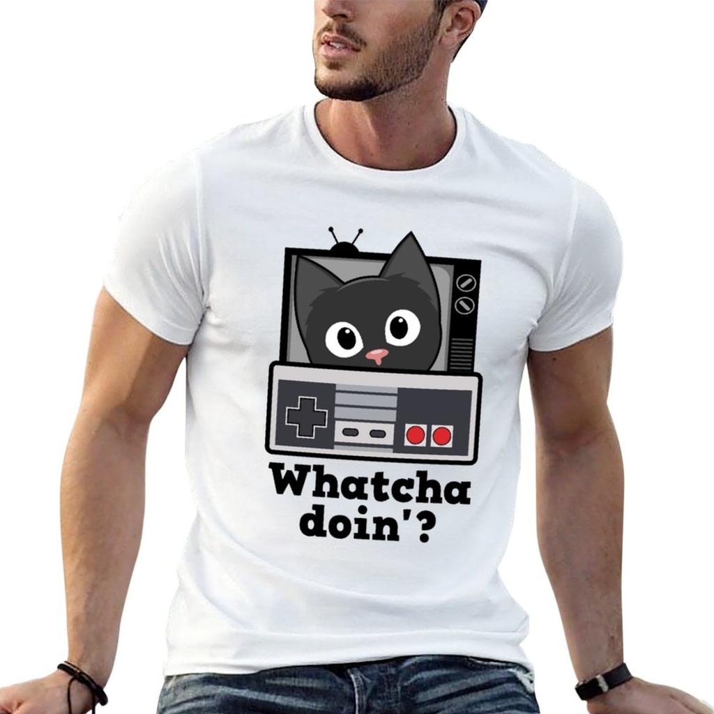 Cat TShirt T Shirts For Unisex Graphic Funny Cotton T Shirt Unisex T Shirt Unisex Casual TShirt