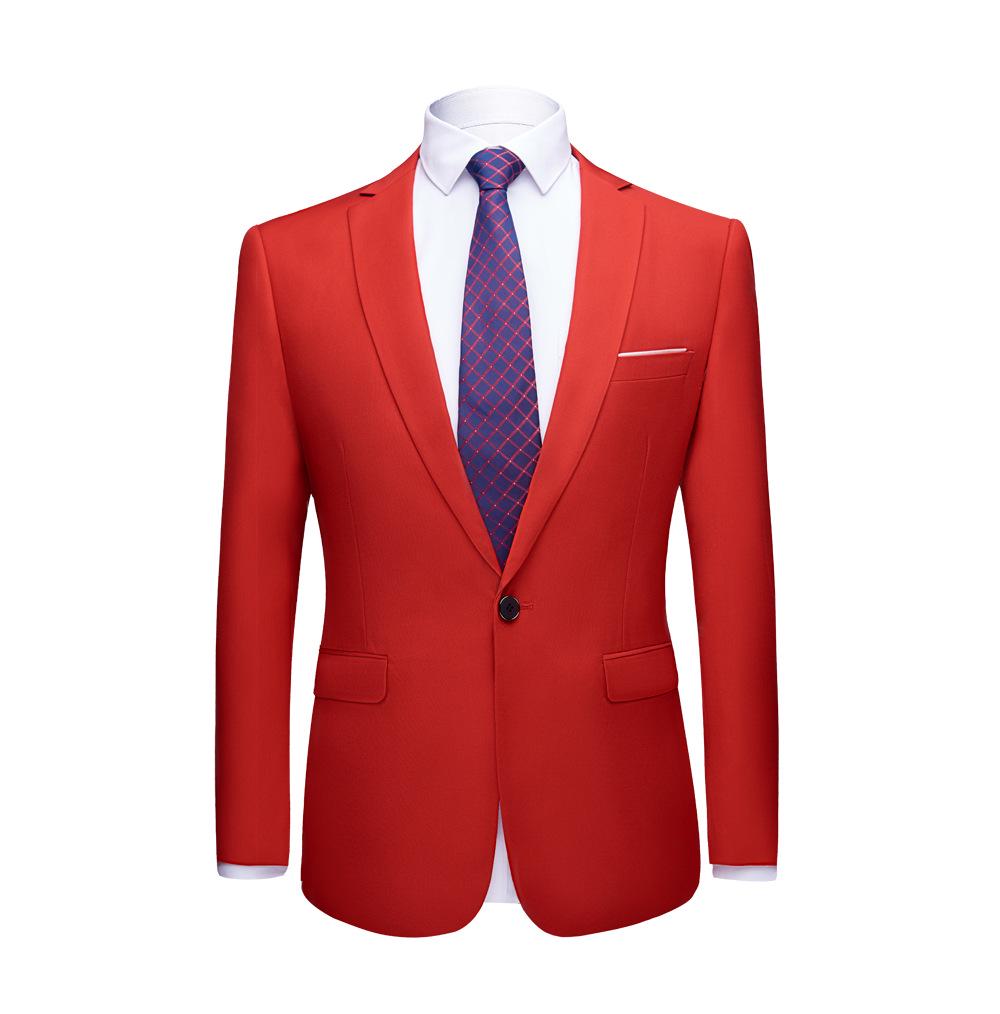 Men's Slim Fit Casual Blazer - Business & Groomsman Jacket