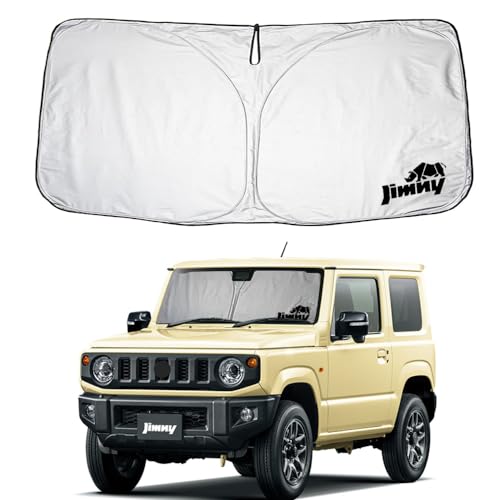 SAWAKAKI Suzuki Jimny JB64W JB74W Specially designed sunshade for windshield with logo Sun protection Heat insulation UV protection UV protection