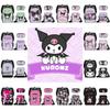 Kuromi Student Backpack Set With Pen Case And Shoulder Bag