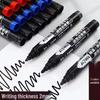 Black Broad Tip Quick-Drying Marker Pen for Express Logistics
