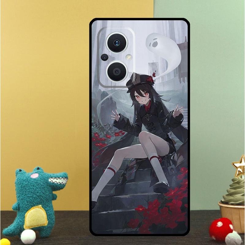 Genshin Impact Zhongli Hutao Case For OPPO Reno 15 13 10 11 14 Pro 12 F 13F 14F 15F 7 8 Lite OPPO Find X9 X8 X5 Pro Cover