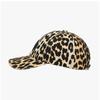 Ganni Leopard Print Logo Embroidered Cap A6898 943