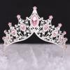 Bridal Crown Tiara Princess Birthday Rhinestone Crown Atmospheric Wedding Dress Accessories
