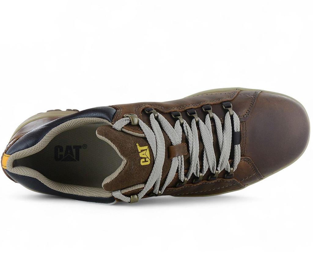 CAT Caterpillar APA OXFORD - Men's Outdoor Shoes Leather Brown P711584 ORIGINAL