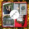 Heavy duties Variable Door Hanger For Seasonal Decorations Rustproof Metal Construction Quick Build No Tools Needed