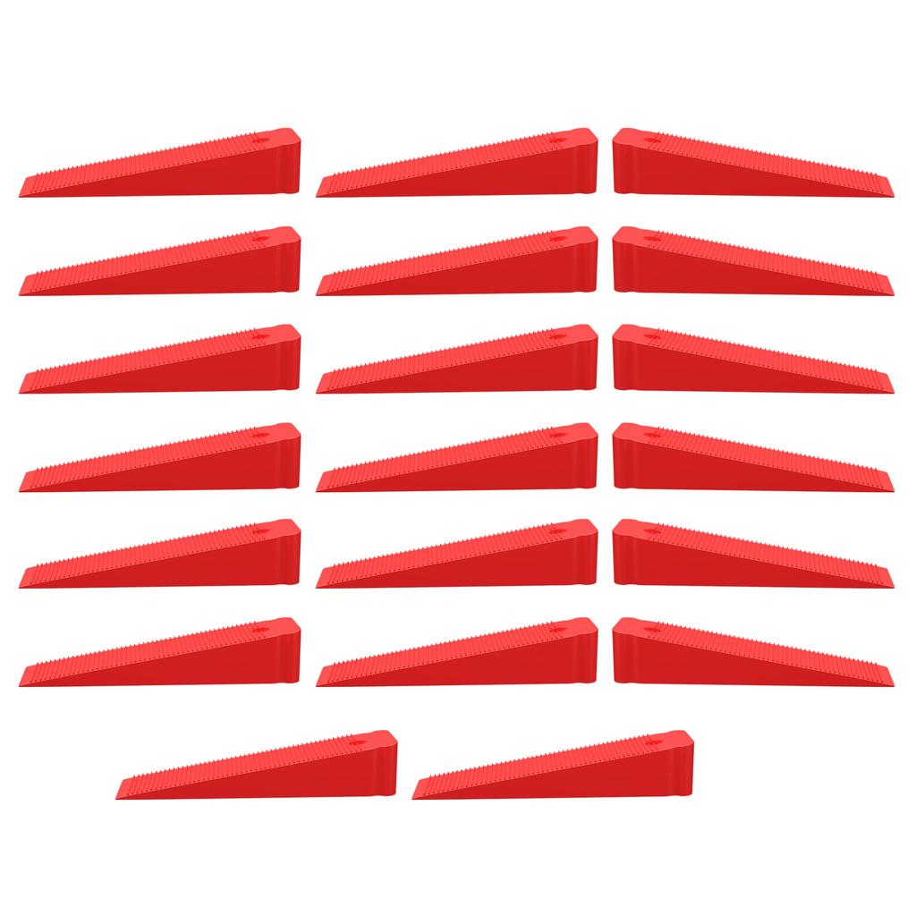 Praktisches Nivellierkeil-Set aus Kunststoff für die präzise Tür- und Fenstermontage, zur Verbesserung der Stabilität und Effizienz