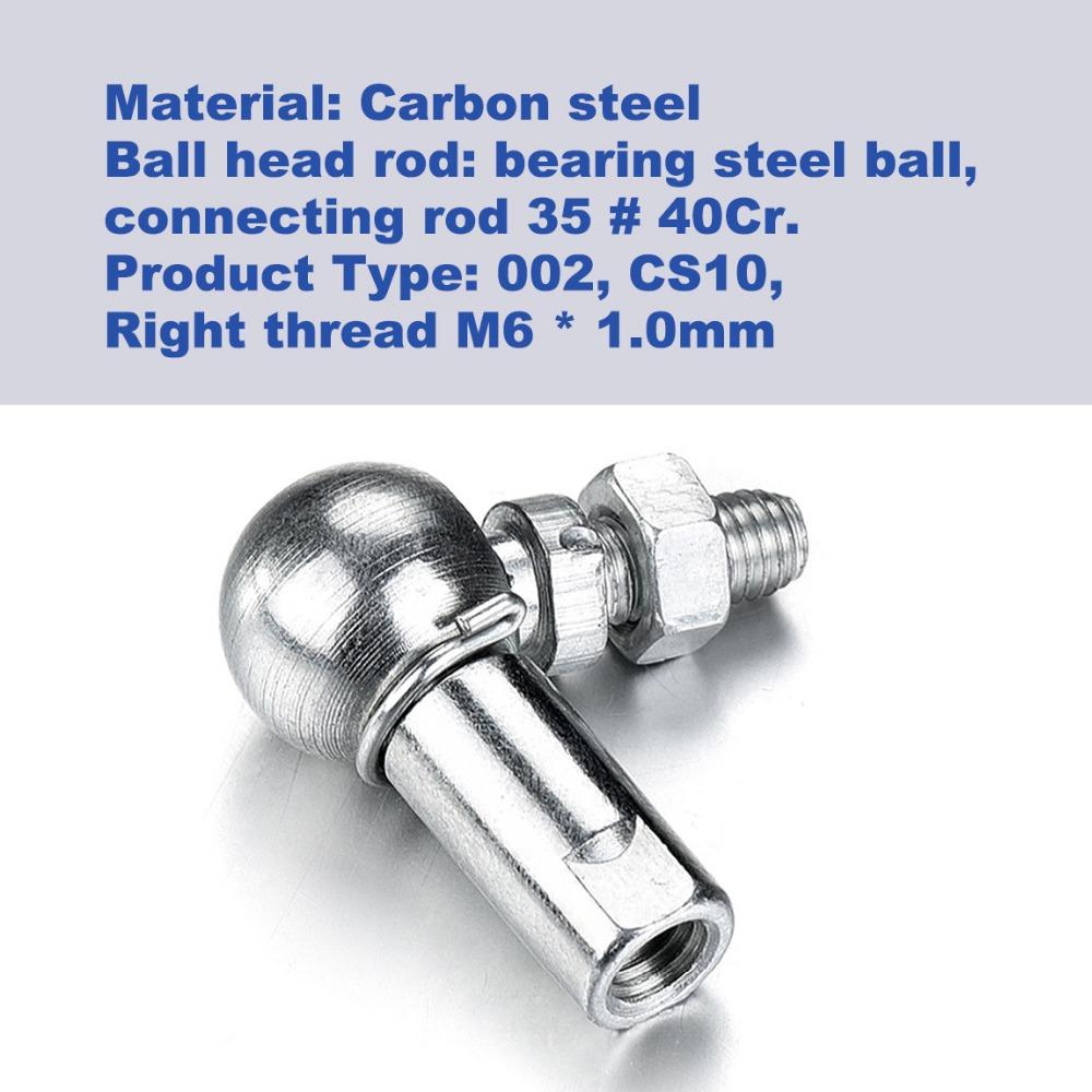 4Pcs M5 M6 M8 M10 Ball Joint Rod End Bearing Right Angle CS8/CS10/CS13/CS16 Rod End Ball Bearing