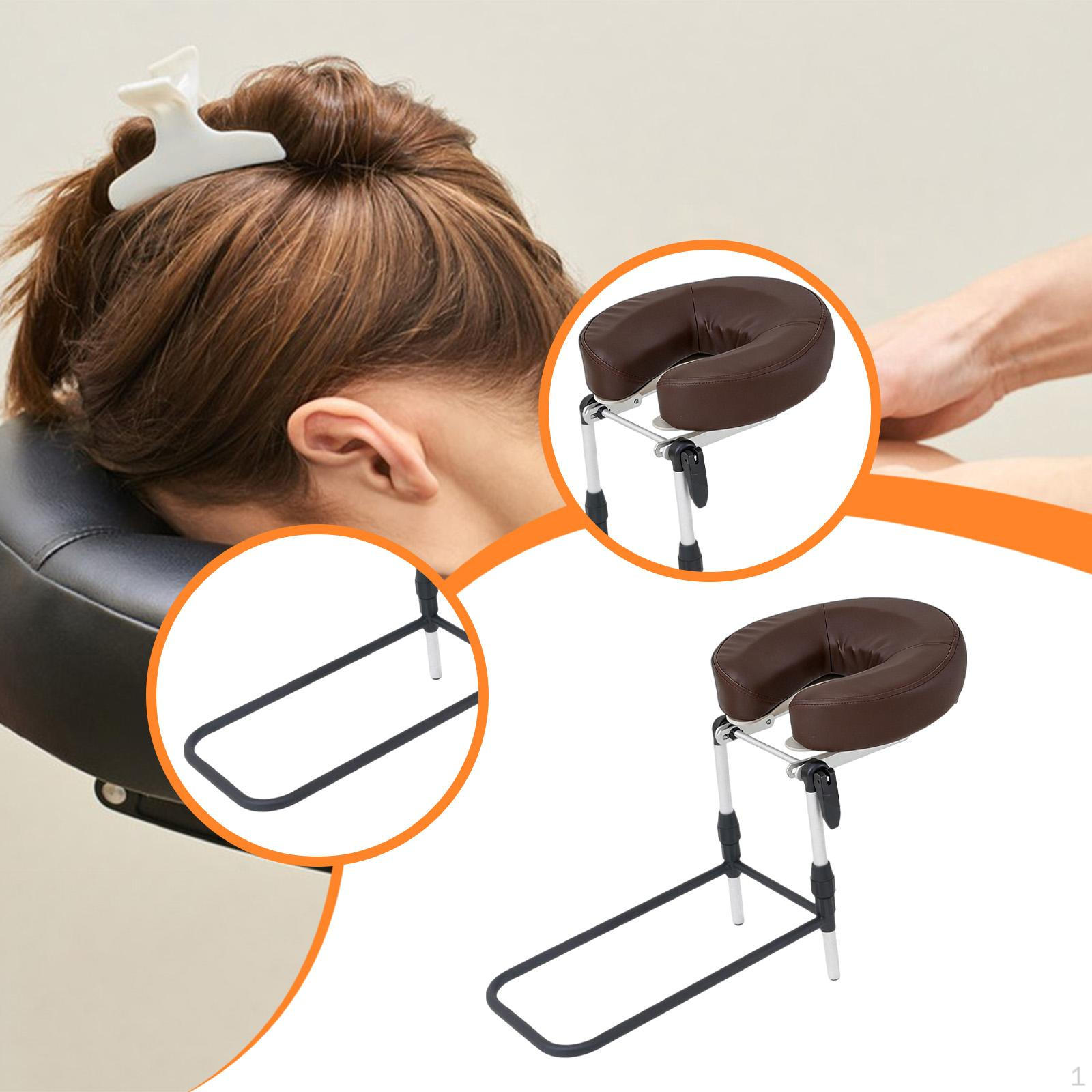 

Massage Headrest for Bed Easy to Clean Head Rest Support Resuable Installation Face Cradle Home