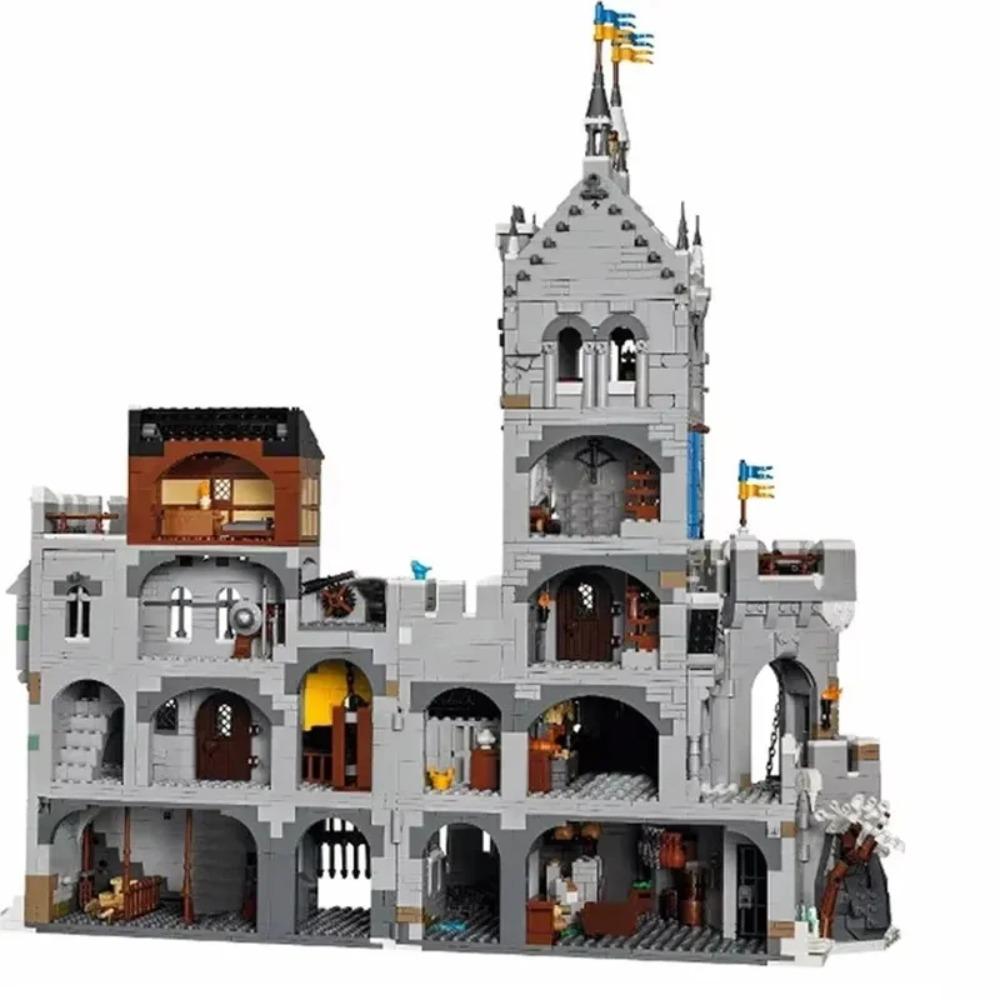 3995PCSCreative Series Architectural House OrnamentBlack Wing Castle Adult Educational Assembly Building Blocks Toy Gift