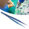 Titanium Precision 14cm Total Tip Straight Tapered Tip Suitable for Microscopic for Mobile Phone Tweezers, Length, 0.15mm Width, Design, Work, Repair.