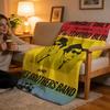 Throw High-Density Short Plush Blanket For Sofa Nap Room Soft Skin-Friendly 1980s Classic Retro Movie The Blues Brothers