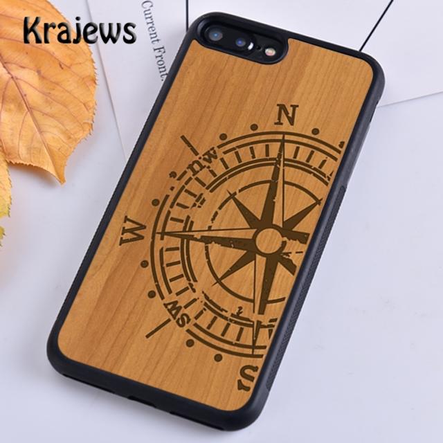 Krajews Natürliche Bambus Holz Weiche Telefon Fall Abdeckung Für iPhone 14 5 6s 7 8 plus X XR XS 11 12 13 pro max Samsung S21 S22ultra Plus