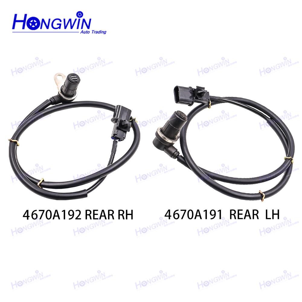 Front Rear LH RH ABS Wheel Speed Sensor For Mitsubishi Pajero IV 4th V87 V88 V93 2006-2016 4670A189 4670A190 4670A191 4670A192