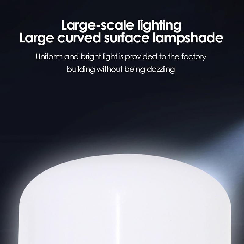 Leistungsstarke 15W/50W Aluminium-Kugelbirne Energiesparende kugelförmige Glühbirne für Zuhause & Werkstatt E27/E40 Sockel B22 Fabrikbeleuchtung