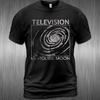 Baumwoll Unisex T-Shirt Fernsehen Leuchtreklame Mond Album T-Shirt Billy Ficca Fred Smith