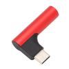 USB C to 3.5mm Sound Headphone   Adapter Type C     Stereo Mic HiFi Right Angle Dongle for Earphone