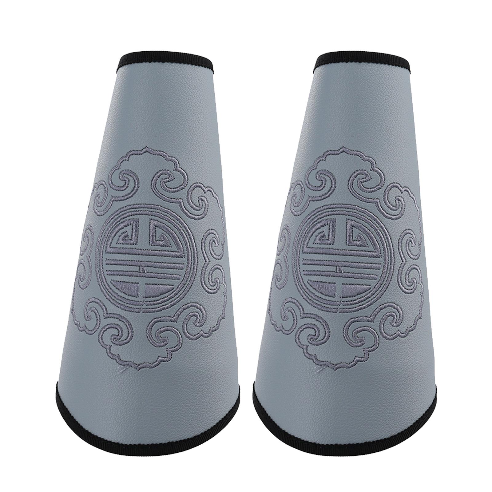 Китайский костюм ханьфу нарукавник для косплей-вечеринок средневековый ПУ напульсник винтажные лучные доспехи наручи рыцарские налокотники 6