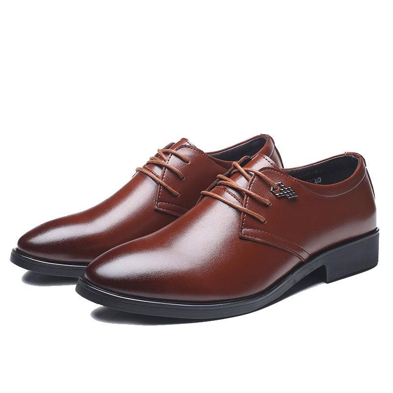 Fashion 2024 Men Shoes Spring Summer Formal Genuine Leather Business Casual Shoes Men Dress Office Luxury Shoes Male Breathable Oxfords