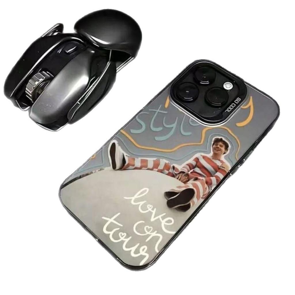 New English applicable iphone17 mobile phone case Apple 16promax/15 anti-drop 14pro13 Europe and America 12 men