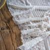 White Lace Table Runner Romantic Semi-Sheer Embroidery  for Dining Table Wedding Party Home Decor Accessories