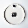 Interform Colmio Wall Clock CL-4342IV Ivory Black Gold Sweep Movement