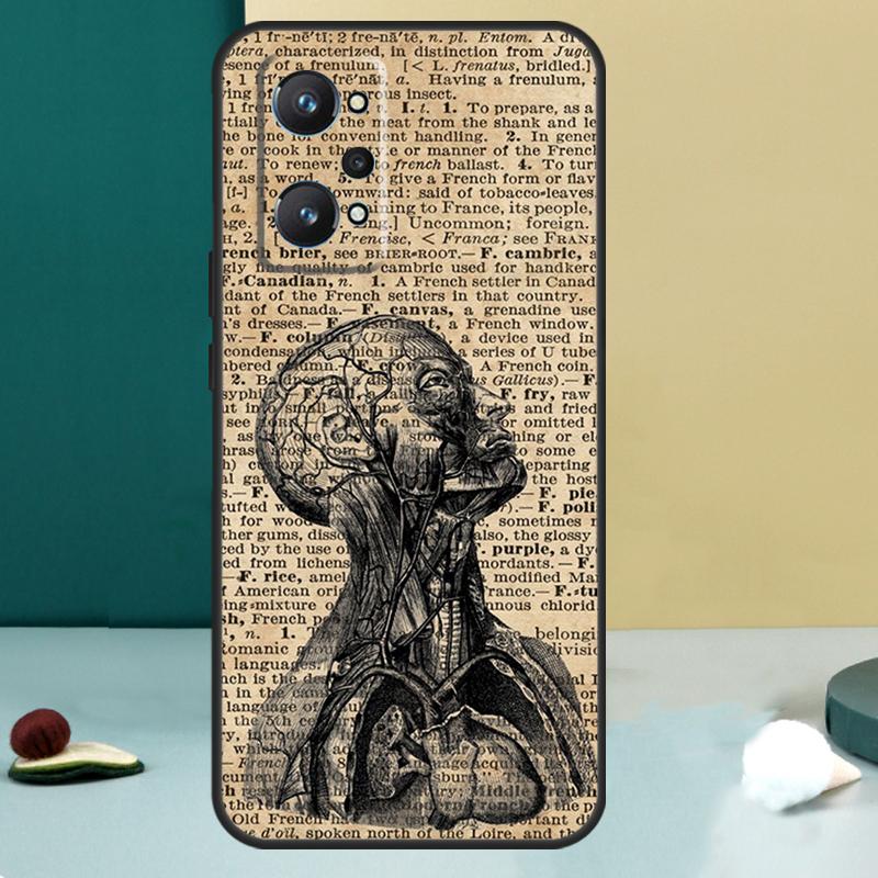 Medical Human Organs Brain For Realme 13 12 10 11 14 Pro Plus GT 6 5 6T GT7 Pro C55 C53 C51 C21Y C25S C75 C67 C61 Case