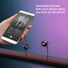 BT-95 Magnetic Bluetooth-compatible 5.0 Hanging Neck In Ear Wireless Earphone with Mic