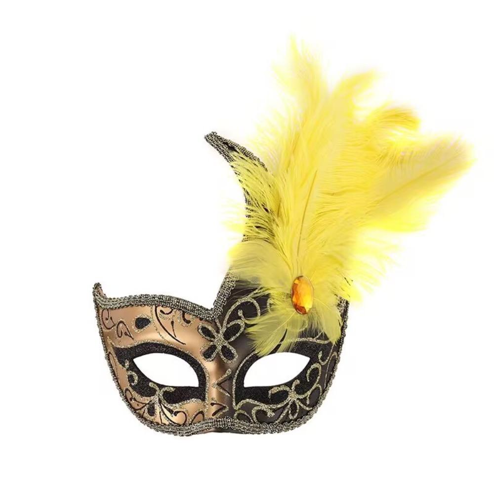 Seductive Style Half-Face Lace Mask Multicolor Masquerade Ball Mask Ladies