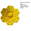 Bee Watering Station for Garden Honeycomb Design Bee Feeder And Waterer Compatible with Regular Wide Mouth Canning Jar for Hives Beekeeping Supplies