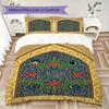 Muslim Pattern Bedding Uilt Set Uilt Cover Pillowcase Home Decoration Birthday Gift (1 * Duvet Cover + 2 * Pillowcase  Without Core)130