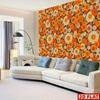 2D Boho Vintage Blumen-Wandteppich für ästhetischen Raumhintergrund & Party