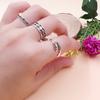 Female Trend Personalized Open Live Fashion Jewelry Ring Vintage Letter Rings