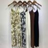 C S In The Room Modal Free halterneCk buStier Tube Long dreSS 5Color