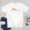 Unisex GerUnisex Shepherd Dog Heartbeat Pulse Tshirt Tees Oneck T Shirts WoUnisex Boys 100 Cotton Short TShirt Unisex All Seasons