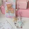 Pearl Beads Cell Phone Pendant Wrist Strap Phone Lanyard Fashion Bowknot Phone Charm  Woman Girl