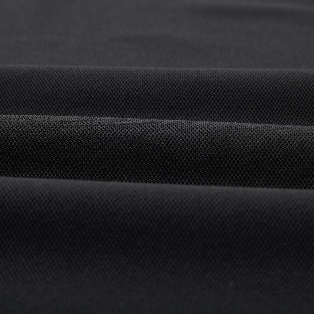 Adidas Letter Print Casual Comfort Short Sleeve Polo Shirt Men Tops Black JE3560