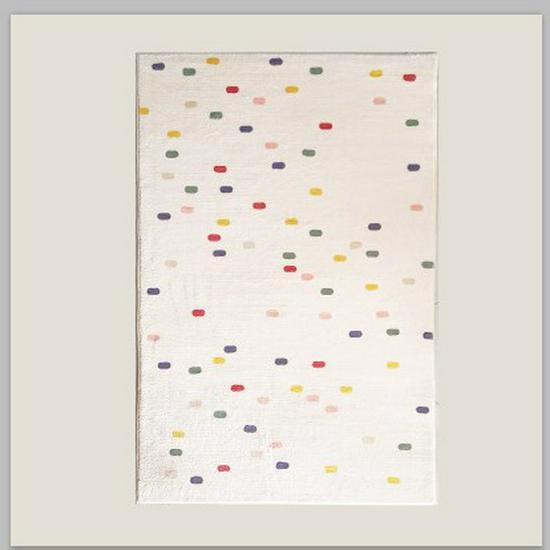 Dirt-Resistant Cartoon Rug: Non-Slip, Easy-Care, Large Area Carpet for Living Room & Bedroom