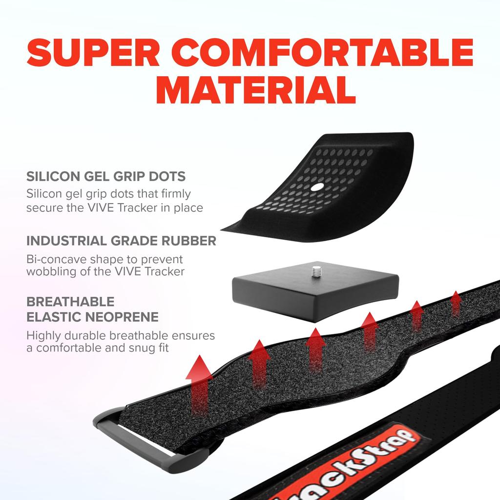 Rebuff Reality TrackBelt for Vive Tracker High Precision Full Body Tracking for VR and Motion Capture -